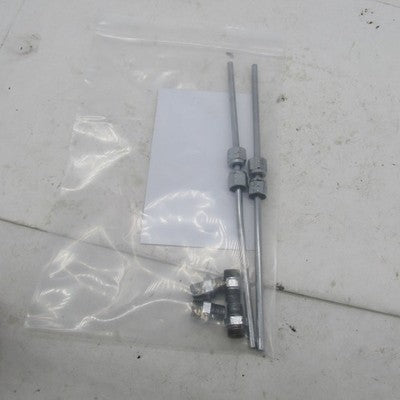 Pair of Harley OEM Rocker Box Oil Lines w/ Fittings Ironhead Sportster