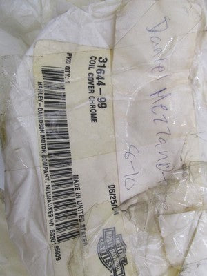 Harley-Davidson Genuine NOS Chrome Ignition Coil Cover 31644-99
