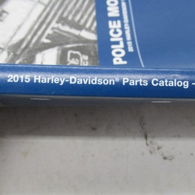 Harley-Davidson Official Factory 2015 Police Models Parts Catalog 9954