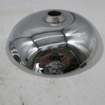Pair of Harley-Davidson OEM 8.25" x 1" I.D. Chrome Dome Hub Cap Covers