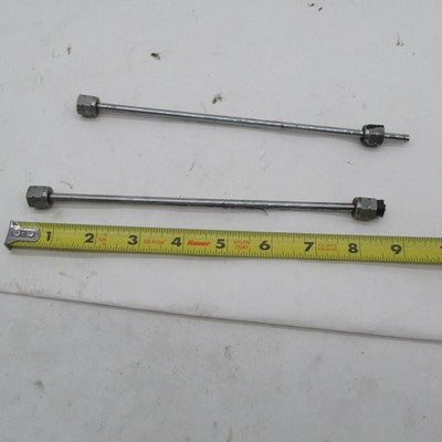 Pair Harley OEM 8" Rockerbox Oil Feed Lines Ironhead Sportster 57-85 1