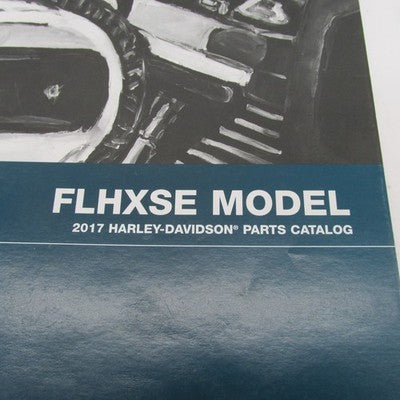 Harley Davidson Official Factory 2017 FLHXSE Model Parts Catalog 94000