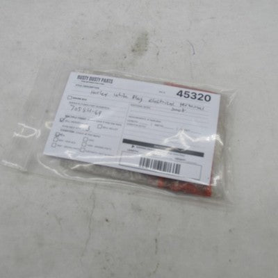 Harley Davidson OEM NOS White Flag Electrical Terminal Boot Insulator