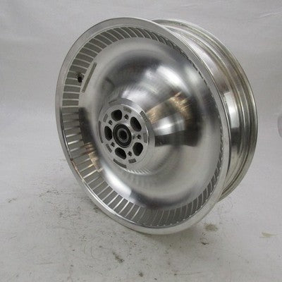 Harley OEM Mirror Chrome Polished Deuce Rear Wheel Rim 17"x4.5" ¾" Ax