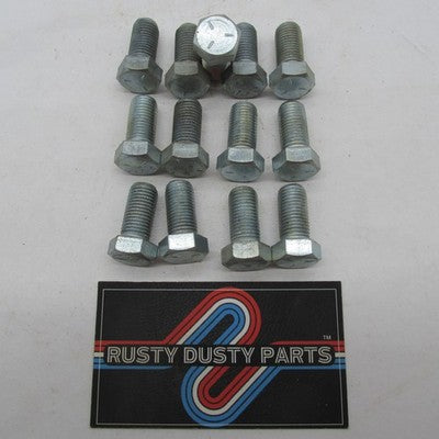 Lot of 13 Harley-Davidson OEM NOS 7/16"-20 x 7/8" Hex Head Bolts 4618W