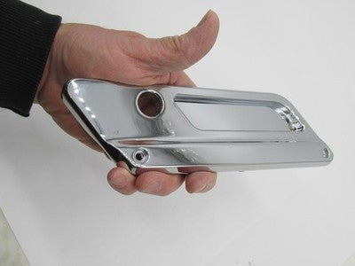 Harley Davidson Genuine NOS NIB Left Hand Face Plate Chrome 90200429