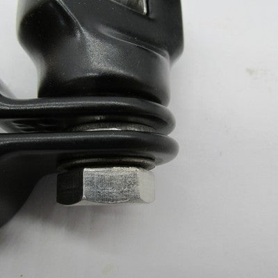 Pair of Genuine Kuryakyn Black Highway Peg Mounts w/ 1.25" Magnum Clam
