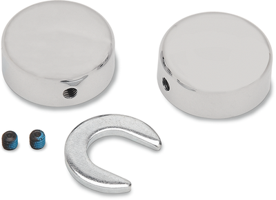 Drag Specialties Swingarm Pivot Bolt Cover Chrome 1303-0025