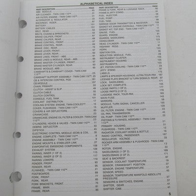 Harley Davidson OEM 2015 FLTRUSE Model Parts Catalog Official Manual 9