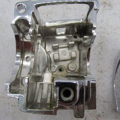 Harley Davidson Genuine NOS Complete Set Chrome Switch Housing Covers