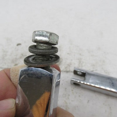 Pair of Harley Davidson OEM Chrome Highway Peg Mounts Sportster Ironhe