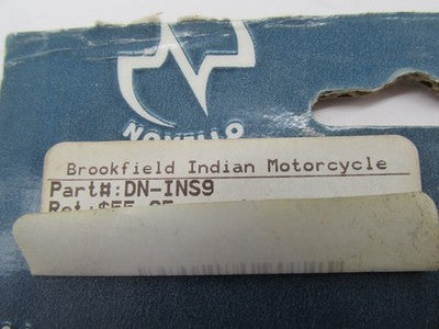 NOS Designs By Novello Motorcycle License Plate Mount Bracket Chrome I