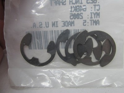 LOT of 5 Harley-Davidson OEM NOS 0.625" Shaft Retaining Ring Circlip 4