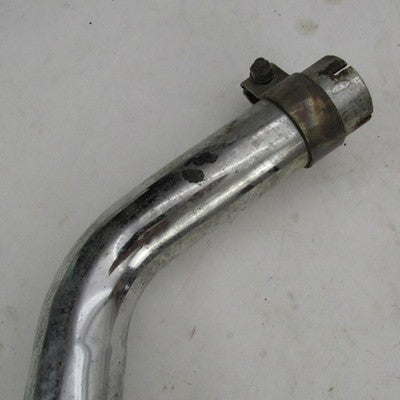 Harley Ironhead Shovelhead Front Cylinder Slash Cut 1-3/4" Exhaust Dra