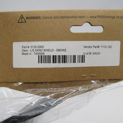 Biltwell NWT Lane Splitter Gen2 Face Shield, Smoke 1112-102 | 0130-095