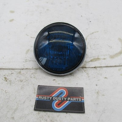 Harley Davidson Genuine Blue Police Pursuit Lamp w/ Cracked Lens 68728