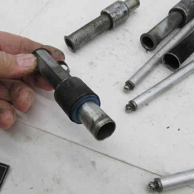 Set of Harley OEM 57-85 Ironhead Sportster Pushrods Tubes & Covers 179