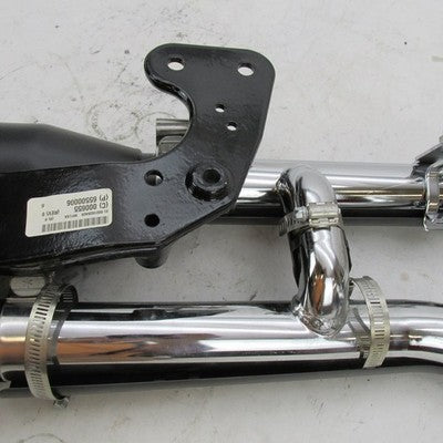 Harley Davidson OEM 12-17 Softail Slim Exhaust System Black 65600049