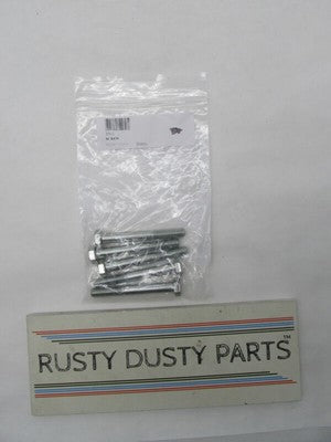 Lot of 5 Harley-Davidson Genuine NOS Chrome Hex Head Bolts 3501