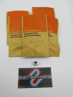 Lot of 5 Harley Davidson Genuine NOS Aermacchi Handlebar U-Bolt Nuts