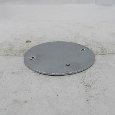 Harley Davidson 3-3/4" 3.75" Chrome 3-Hole Timing Points Cover Round P