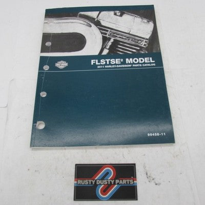 Harley Davidson OEM 2011 FLSTSE2 Model Parts Catalog Official Factory