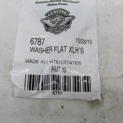 Lot of 8 Harley-Davidson OEM XL XLH's Flat Washers 6787