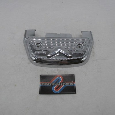 Harley Davidson OEM 1pc Chrme "V" Logo Passenger Floorboard w/ Hardwar