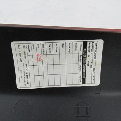 Harley Davidson OEM Touring Left Side Cover Panel Red 66250-09