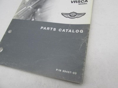 Harley-Davidson Official Factory 2003 VRSCA Models Parts Catalog 99457