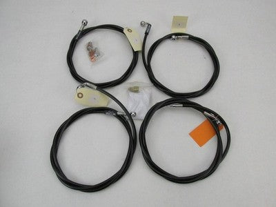LA Choppers Harley Davidson 2017+ FL Mini Apes Cable Kit LA-8054KT-08B