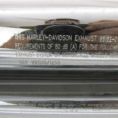 Harley Davidson OEM V Rod VRSC Exhaust Stock Muffler Pipes 65152-01A 6