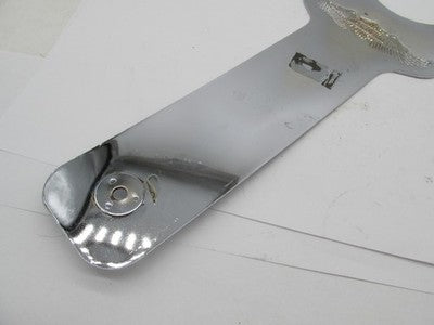 Harley Genuine OEM Chrome Embossed Gas Tank Divider Dash Panel Trim 61