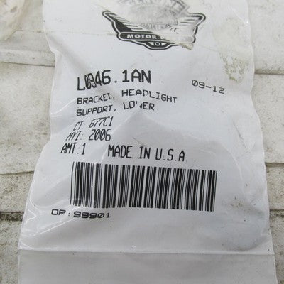 Harley Davidson Genuine NOS Headlight Support Lower Bracket L0946.1AN