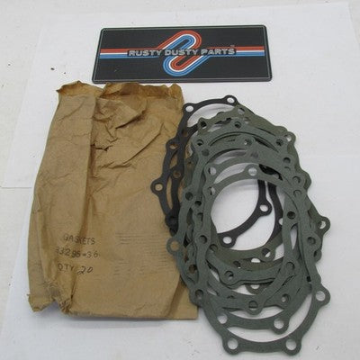 Lot of 18 Harley Davidson NOS 4-Speed Side Cover Gasket 1937-84 33295-