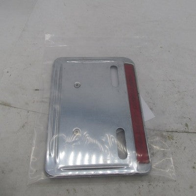 Harley Davidson OEM License Plate Frame Script Backplate w/ Reflector