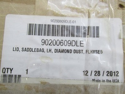 Harley Genuine NOS FLHX Diamond Dust Saddlebag Lids Cover 90200606 902