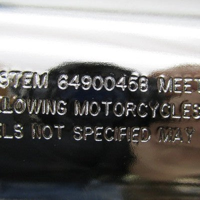 Pair of Harley Davidson OEM 18-28 Softail M8 Slip On Mufflers Chrome 6