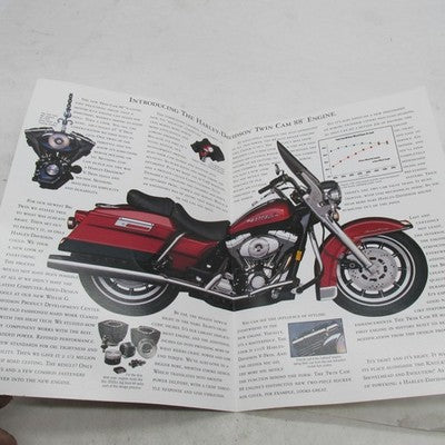 Harley Davidson 1998 Twin Cam 88 Engine Introduction Ad Brochure