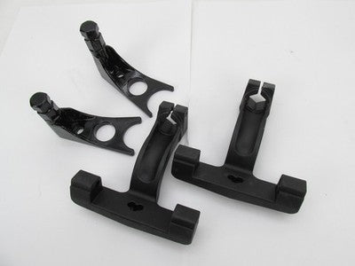 Harley Genuine OEM NOS Passenger Footboard Mounting Bracket Kit, Black