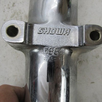 Harley OEM 91-99 Dyna Wide Glide G588 Right Lower Fork Slider Chrome 4