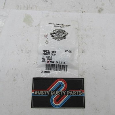 Lot of 6 Harley-Davidson OEM ABS Brake Sensor Wire Conduit Clips 70631