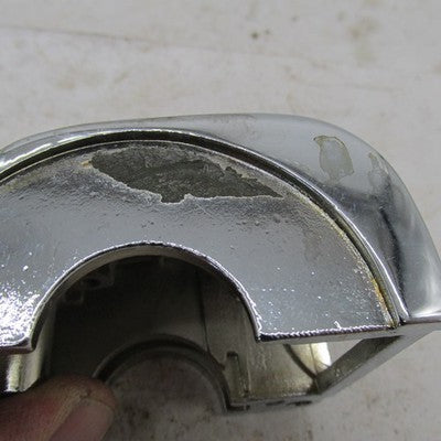 Harley Davidson OEM Chrome Lower Left Handlebar Switch Housing Pre-96