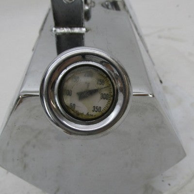 Vintage Chrome Hexagon Horseshoe Oil Tank Rigid Chopper Harley Triumph