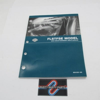 Harley-Davidson Official Factory 2005 FLSTFSE Parts Catalog 99430-05