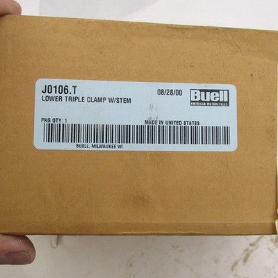 Buell OEM NOS Blast 500 Triple Clamp with Steering Stem Harley J0106.T