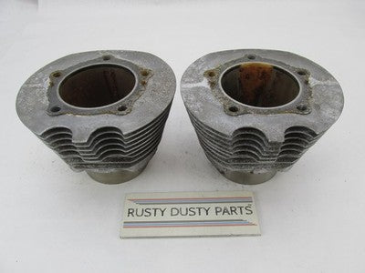 Pair of S&S Cycle Big Dog X-Wedge Engine Cylinders 107.5MM 4.24" Bore