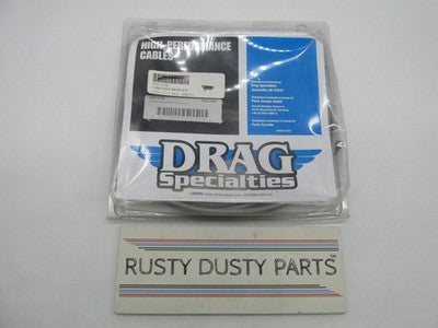 Drag Specialties Harley Davidson 41.5" Stainless Braided Idle Cable 06