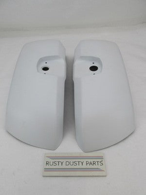 Indian OEM Saddlebag Lids Left/Right PAIR, White Smoke 5455127-675 | 5