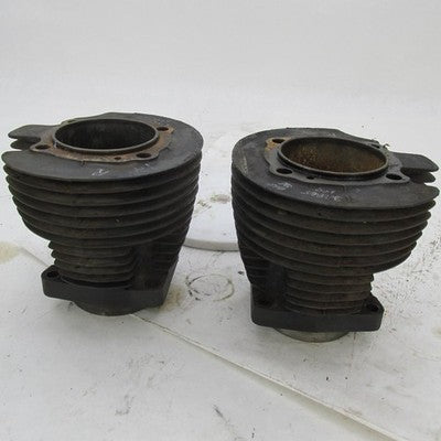 Pair of Harley OEM Front + Rear Cylinder Jugs 1000cc Ironhead 16561-72
